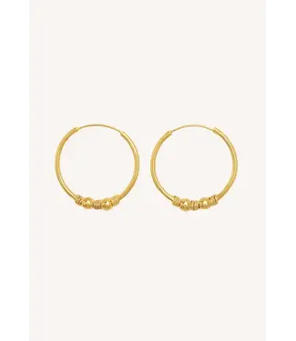 by-bar Lizzy earring - gold