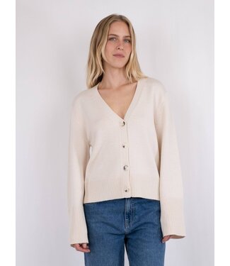 Neo Noir Lotta Knit Cardigan Ivory