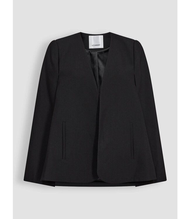 Co'couture VolaCC Cape Blazer Black