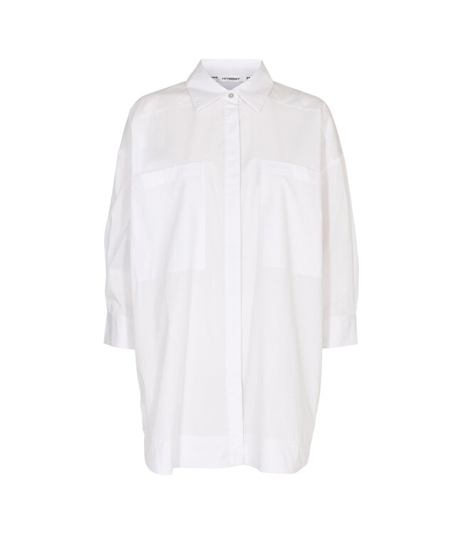 CottonCC Crip shirt - White - Butik Alkmaar