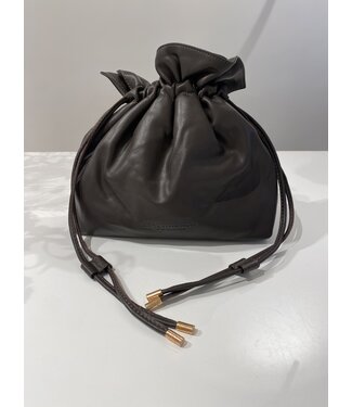 Co'couture PhoebeCC mini Tie bag - Brown