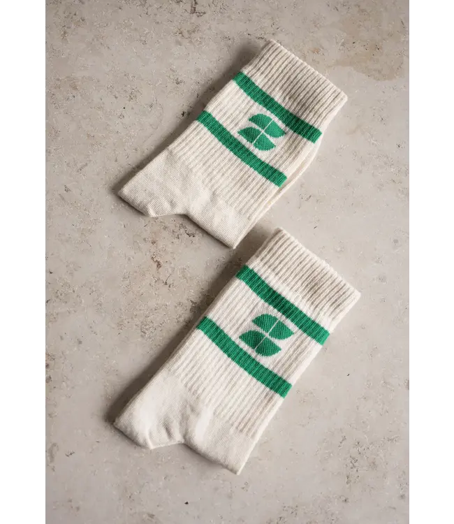 Logo uni Sock - Spring green