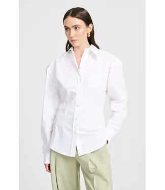 CHPTR-S Chase Blouse - White