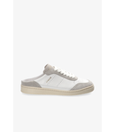 Copenhagen Leather Mix Sneakers - White/Light Grey