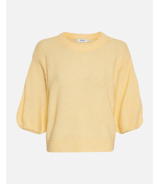 Moss Copenhagen Petrinelle Hope Sweater - Reed Yellow