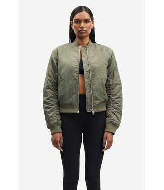 Samsoe Samsoe Mae Bomber 14652 - Dusty Olive