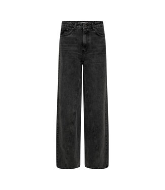Co'couture Vika Long Wide Seam Jeans - Black