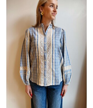 Stella Forest Large Sonia Blouse - Blue