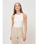 Bruuns Bazaar Katy Ribtop - White