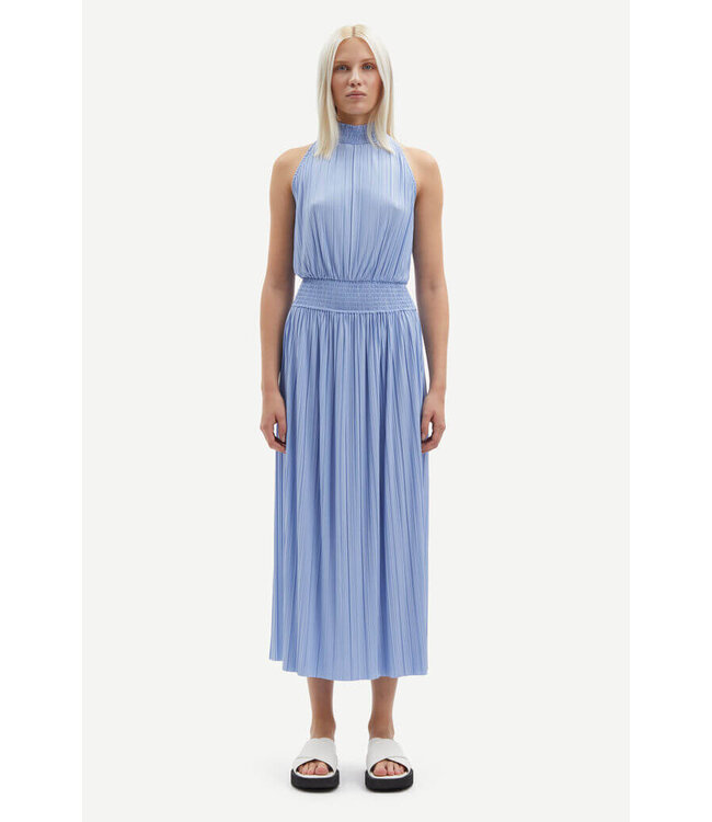 Samsoe Samsoe Uma Dress  - Blue Heron