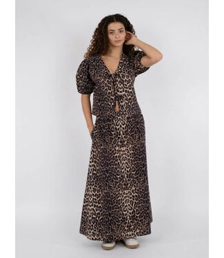 Neo Noir Yara Leo Long Skirt - Leopard