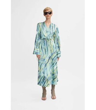 Gestuz Walery Wrapdress - Green Aqua