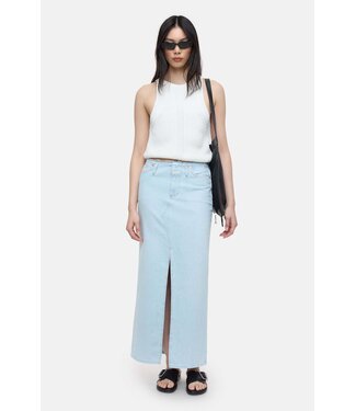 Closed Denim Long Skirt - Light blue