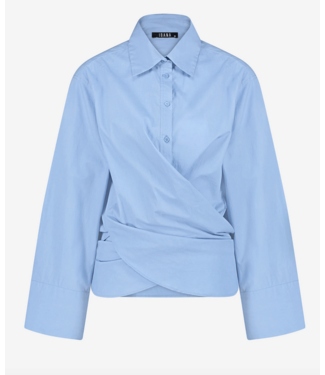 Ibana Tatum - Airy blue - Wrapblouse