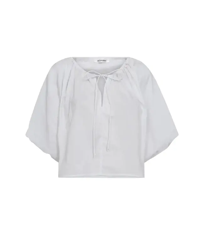 Co'couture Prima Puff Blouse - White