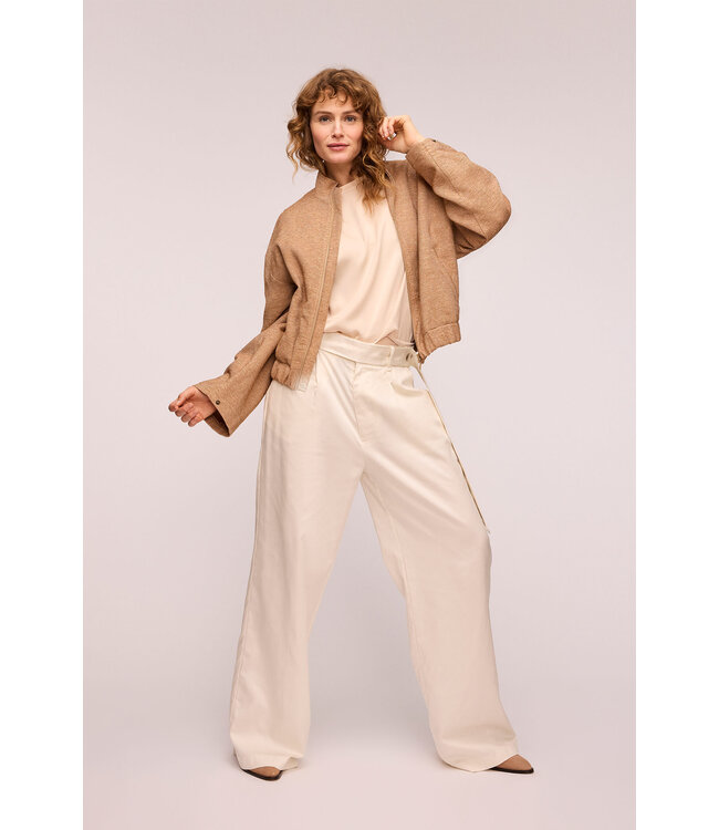 Renee Trouser with Belt - Off white