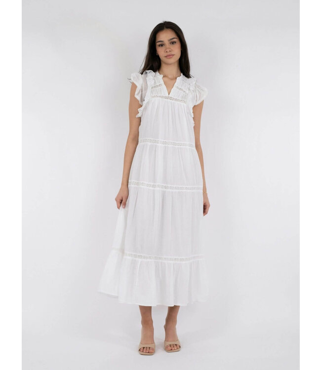 Ankita S Voile dress - White