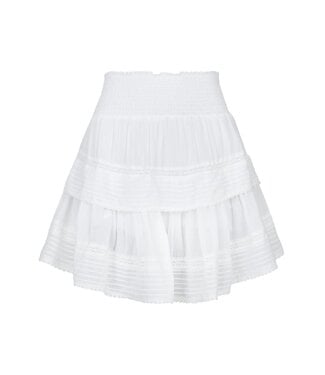 Neo Noir Kenia Voile Skirt -  White