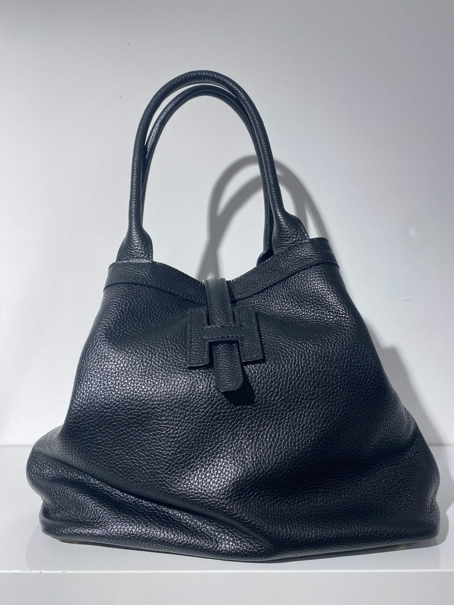 Tas Leer groot Zwart Butik Alkmaar
