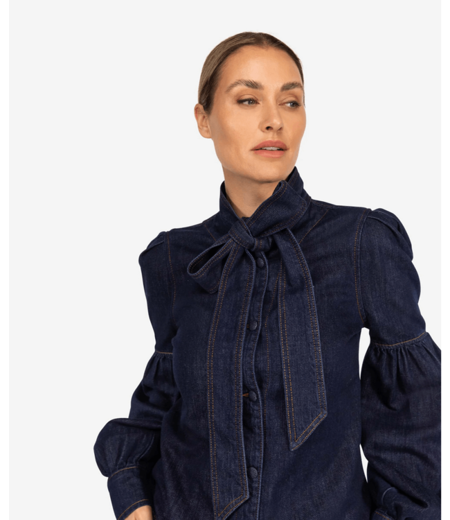 Ibana Tolena Blouse - midnight blue