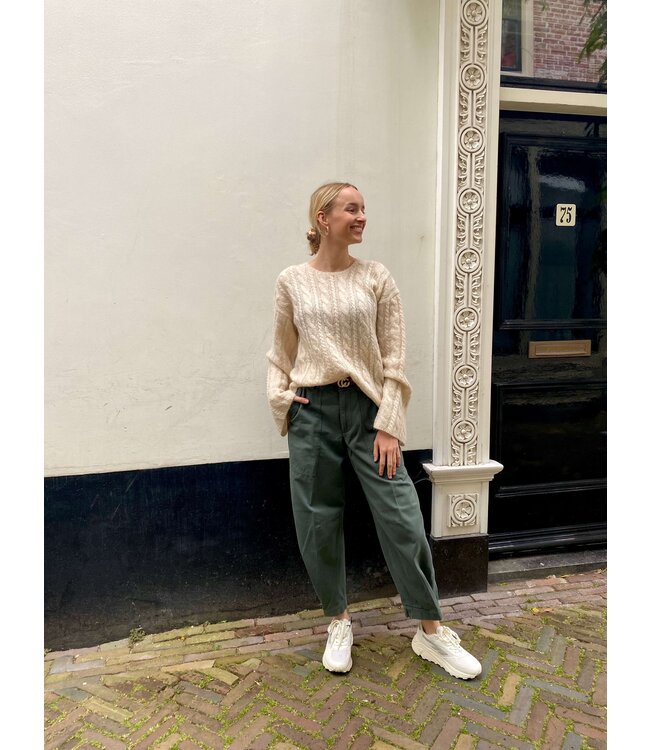 By Malene Birger Cierra knitwear - Lt. sand