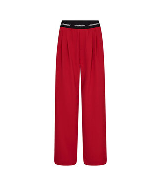 Co'couture AminaCC long logo pant - flame