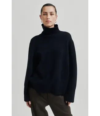 Second Female Alpha Knit T - Neck - Night Sky