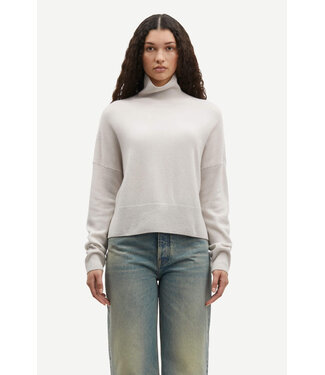 Samsoe Samsoe Nola turtleneck 6304 - turtledove