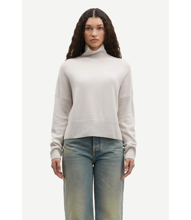 Samsoe Samsoe Nola turtleneck 6304 - turtledove