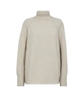 Haute L'Amitié Premiere Reverse Roll Neck - Pearl