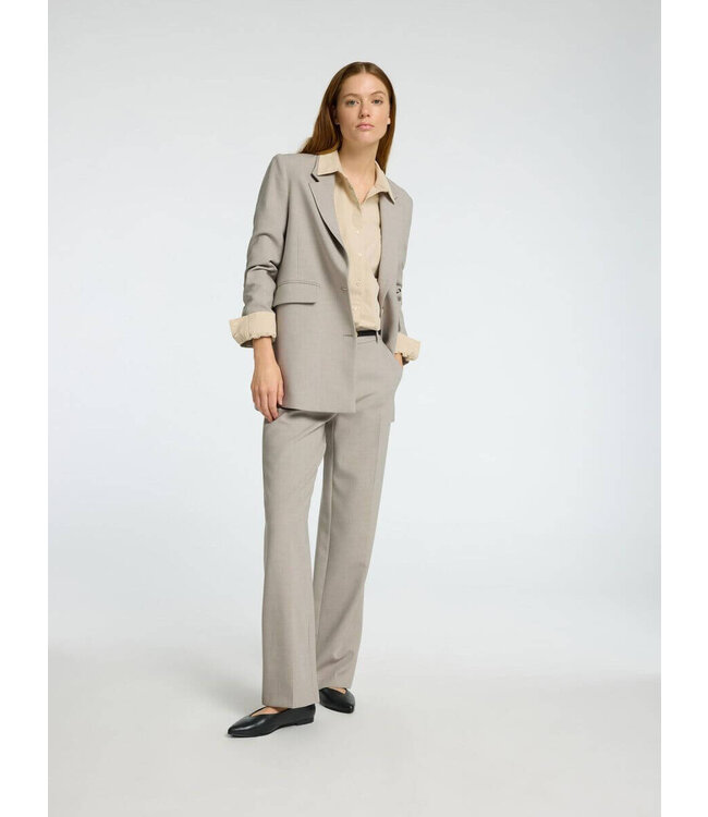 Selected SLFRITA MW WIDE PANT MEL NOOS - Island Fossil