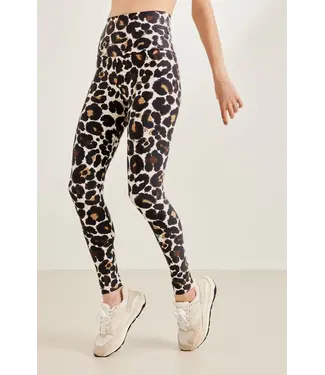 Deblon Sports Classic leggings high waistband - Leopard off White
