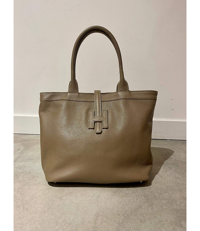 Tas Groot - Taupe