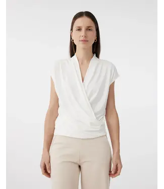 Knit-ted Jet top - off white
