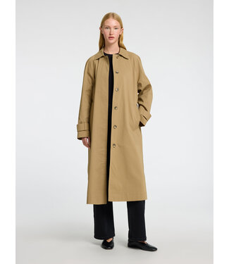 Selected SLFCORRIE LONG COAT - Sepia Tint