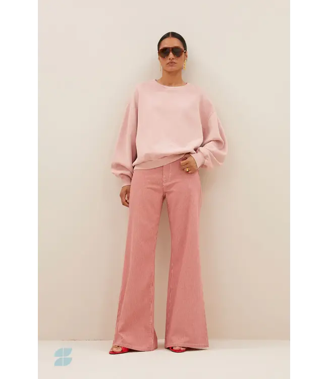 by-bar bibi natural sweater - peach dust