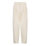 Co'couture VolaCC Barrel pleat LL pant - Bone