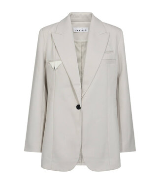 Haute L'Amitié Premiere Single Blazer - Pearl