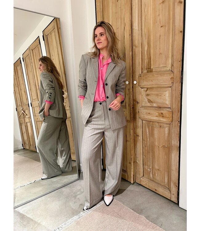 Grey Suit Look