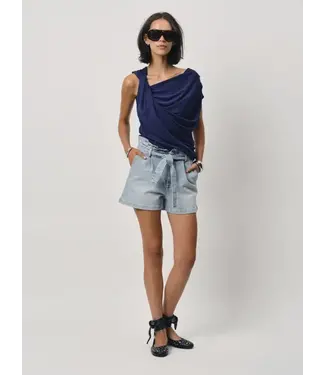 Dante 6 Slater denim shorts - Worn Blue