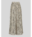 Moss Copenhagen MSCHAlyona Vlora HW pants aop - oatmeal leo