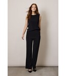 Corel Nola pants uni crepe - black