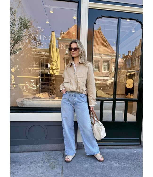 Short Trench Coat Look
