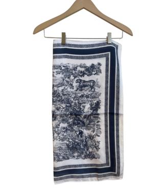 ButikAlkmaar Scarf Jungle - Blue