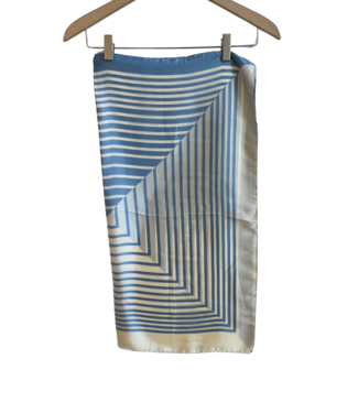 ButikAlkmaar Scarf Lines - Light Blue