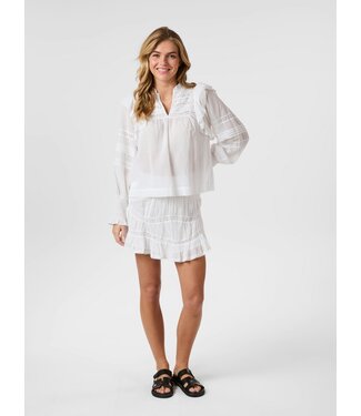 Neo Noir Robby S Voile Skirt - White