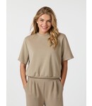 Neo Noir Clove Soft Tee - Taupe