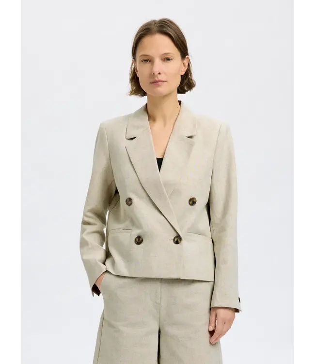 SLFVENJA Sun LS Short Blazer - Nomad