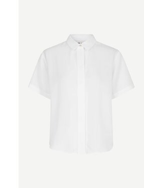 Samsoe Samsoe Mina SS Shirt - Egret