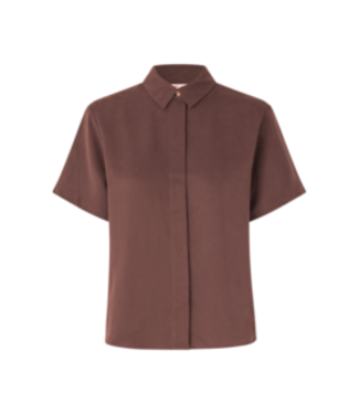 Samsoe Samsoe Mina SS Shirt - French Roast